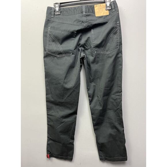 McDonalds Employee Work Uniform Black Pants Size 0/28 Timeless Elements - Picture 2 of 8